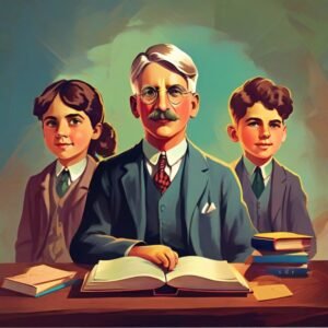 Atskleisti Johną Dewey Keturi revoliuciniai ugdymo principai.